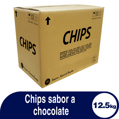Chips de Chocolate Suscedáneo Semiamargo 9000