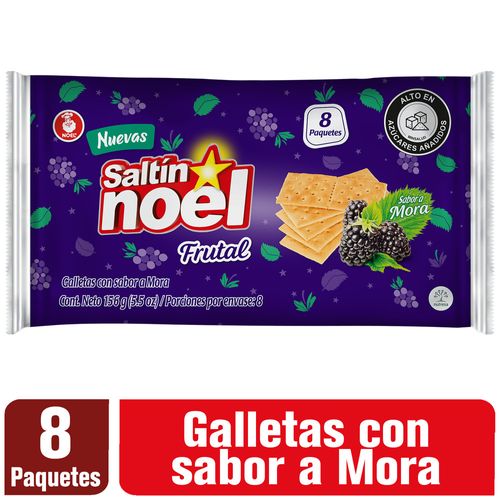 Galleta SALTÍN NOEL Mora Bolsa 8 unidades