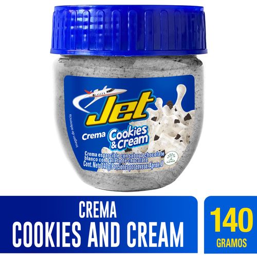 Jet Crema Esparcible Cookies&Cream