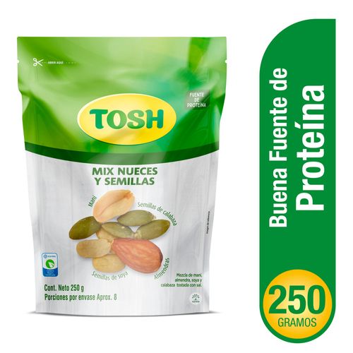 Nueces Tosh Mix Nueces Semillas Doypack