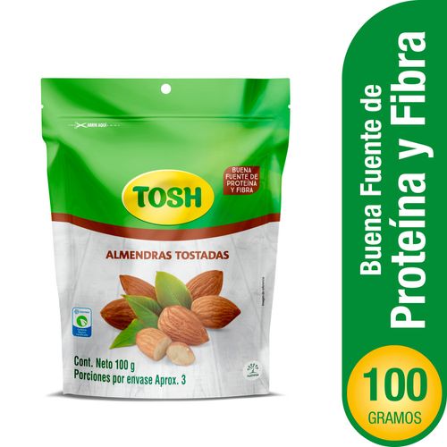 Pasabocas Tosh Almendras Doypack