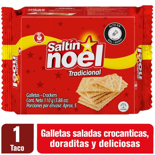 Galletas Saltín Noel Taco