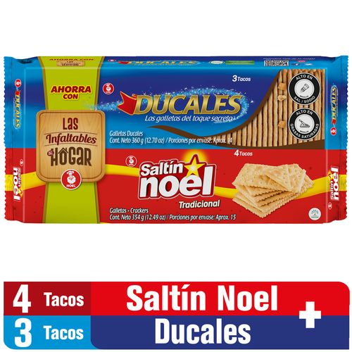 Galletas Saltín Ducales Infaltables 7 Tacos