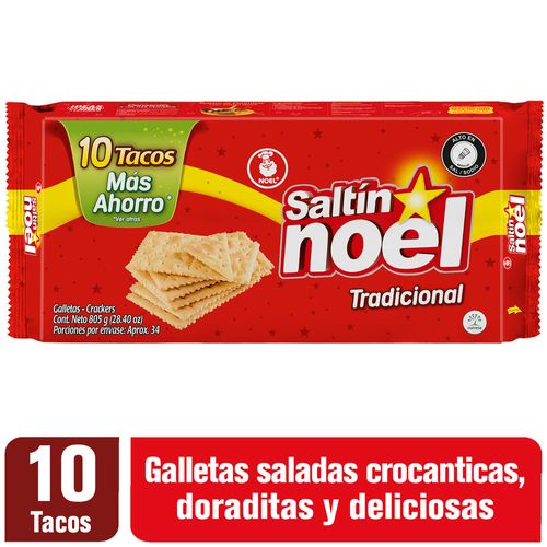 Galleta Saltín Noel 10 Tacos