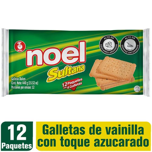 Galletas Noel Sultana x 12 paquetes
