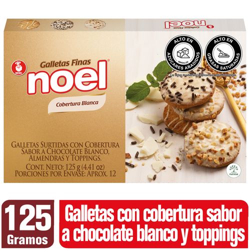Galletas surtidas cobertura Chocolate Blanco