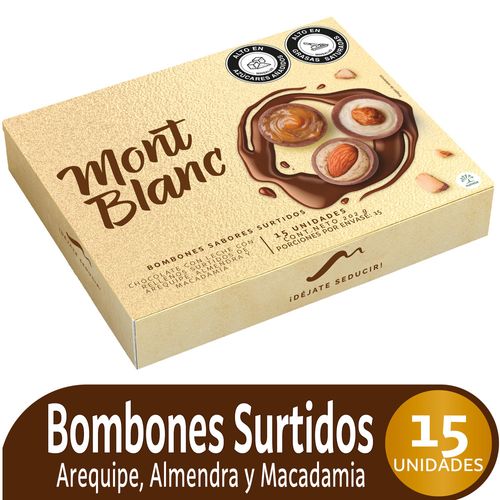 Chocolates Montblanc Estuche por 15 Bombones Surtidos