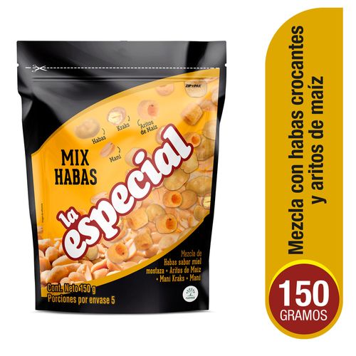 Maní La Especial Habas Mix
