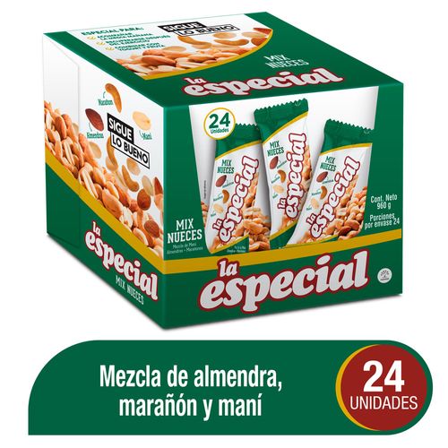 Maní La Especial Mezcla de Nueces x 40 gr