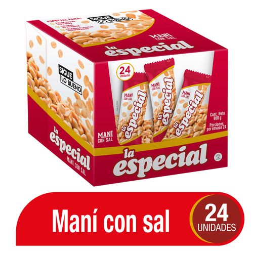 Maní La Especial Sal x 40 gr