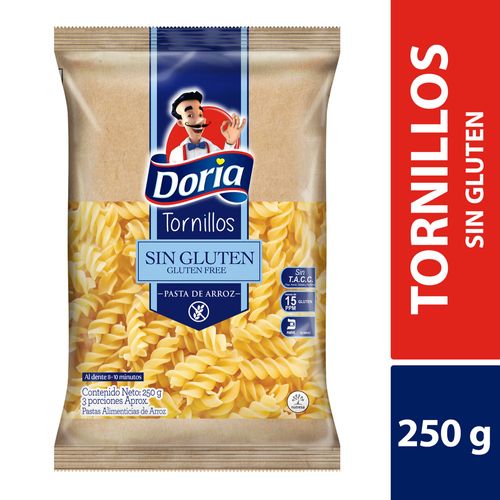 Pasta Doria Tornillo sin Gluten