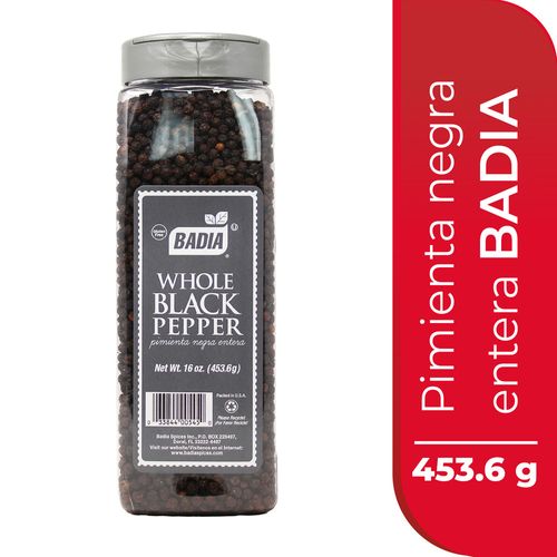Pimienta Negra Entera Badia