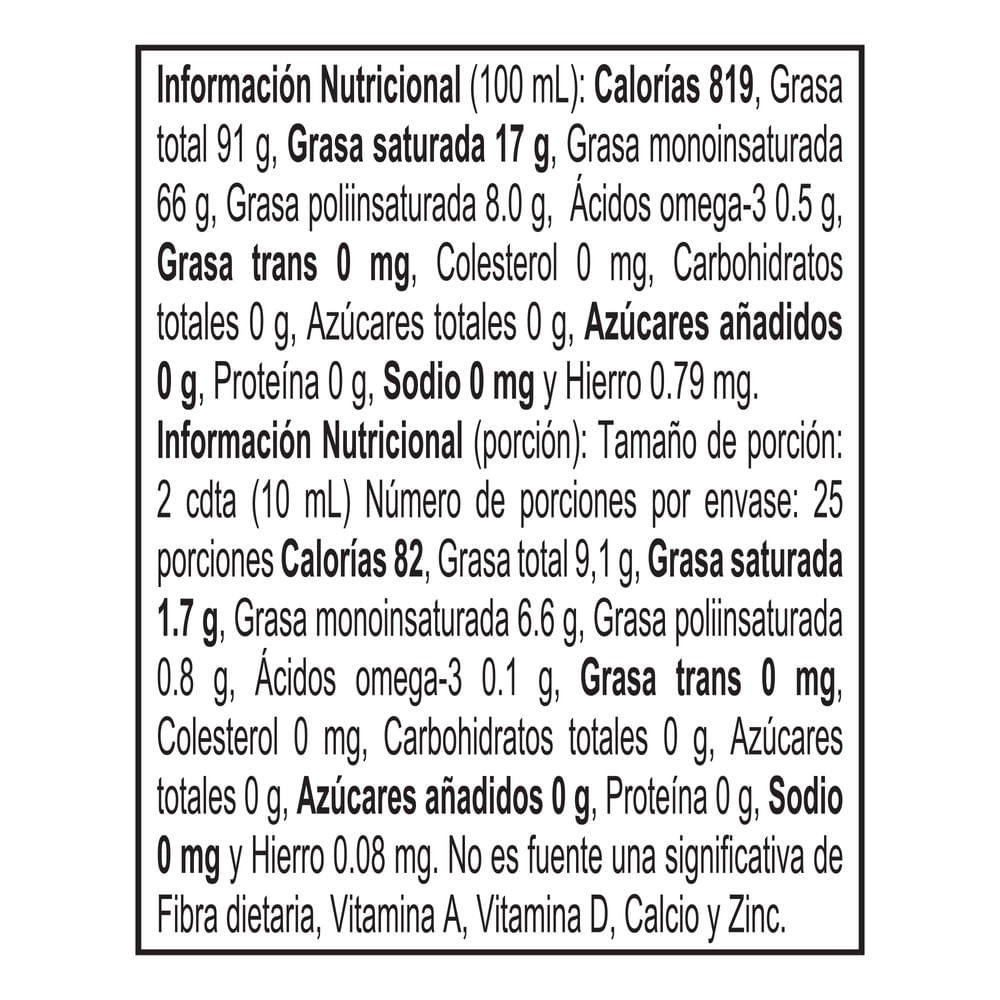 La Vaquita - Aceite De Aguacate Monticello Extra Virgen Frasco x 250ml