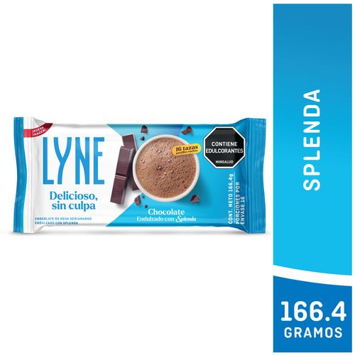 Chocolate Lyne Barra endulzado con Splenda