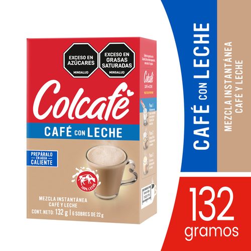 Café con leche Colcafé Plegadiza x 6 unidades