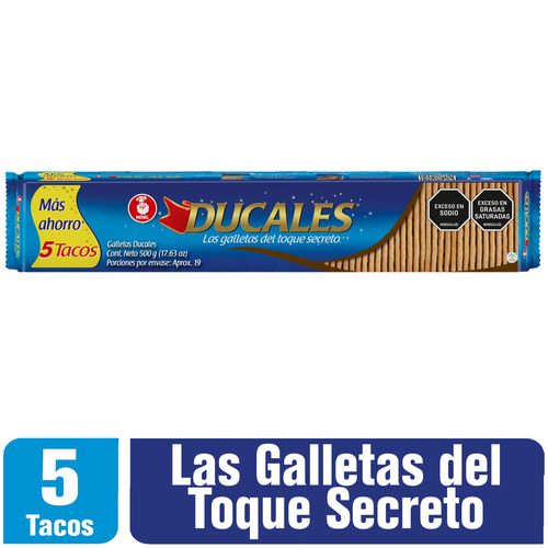 Galletas Ducales x 5 Tacos