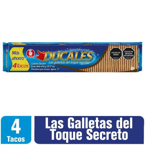 Galletas Ducales x 4 Tacos