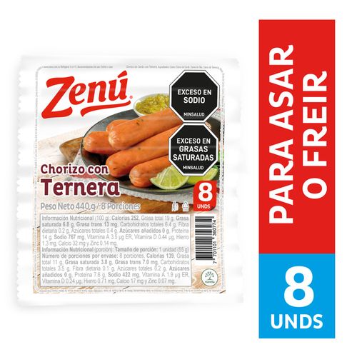 Chorizo Ternera Zenú