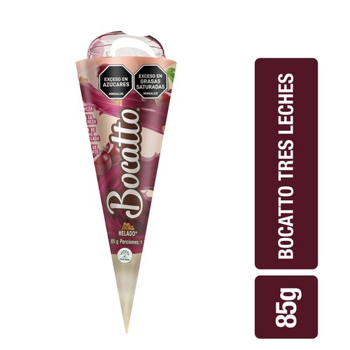 Cono Bocatto 3 Leches