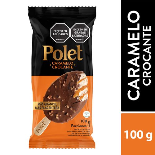 Paleta POLET Caramelo Crocante