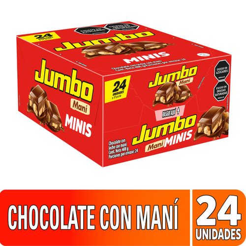 Jumbo Maní x 24 unidades