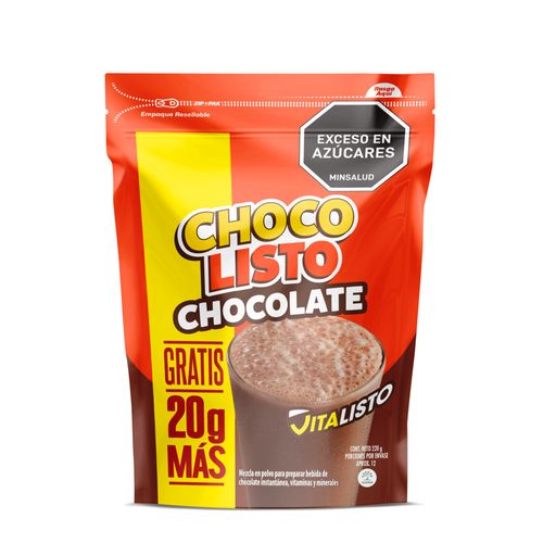 Modificador de Leche Chocolisto Chocolate Extracontenido