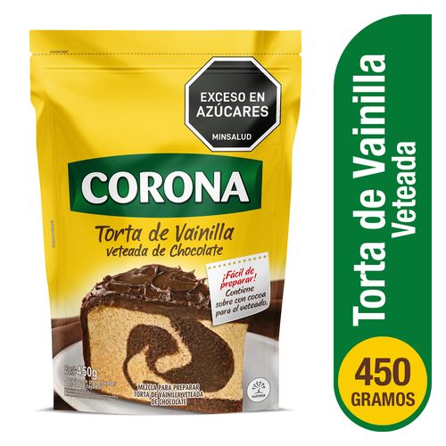 Premezcla torta Corona Vainilla Veteada