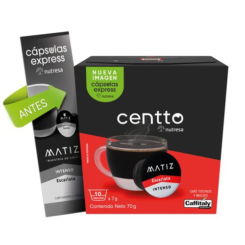 Capsulas Matiz Escarlata Centto