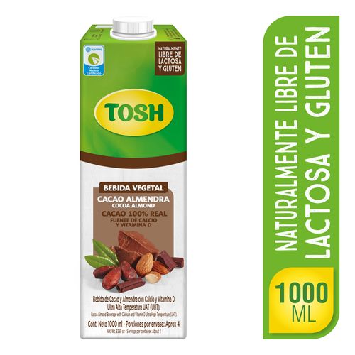 Bebida Tosh  Cacao Almendra