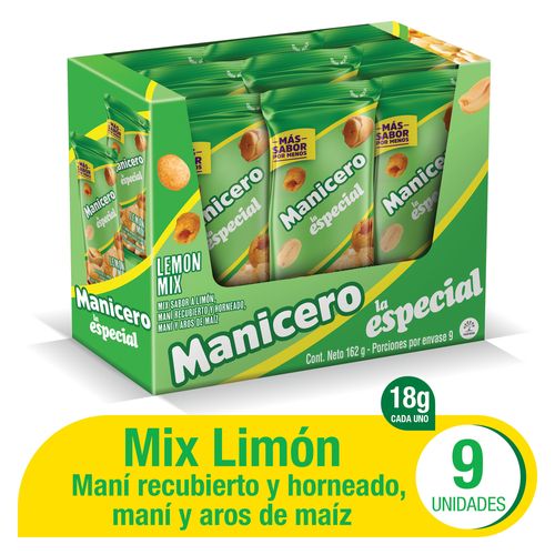 Pasaboca Manicero Limon x  18 gr