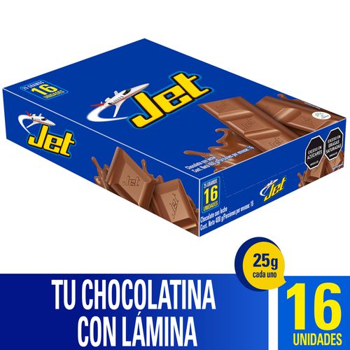 Chocolatina Jet Leche