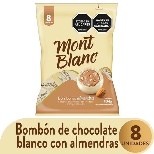 Bombones Blancos Montblanc  x 8 unidades