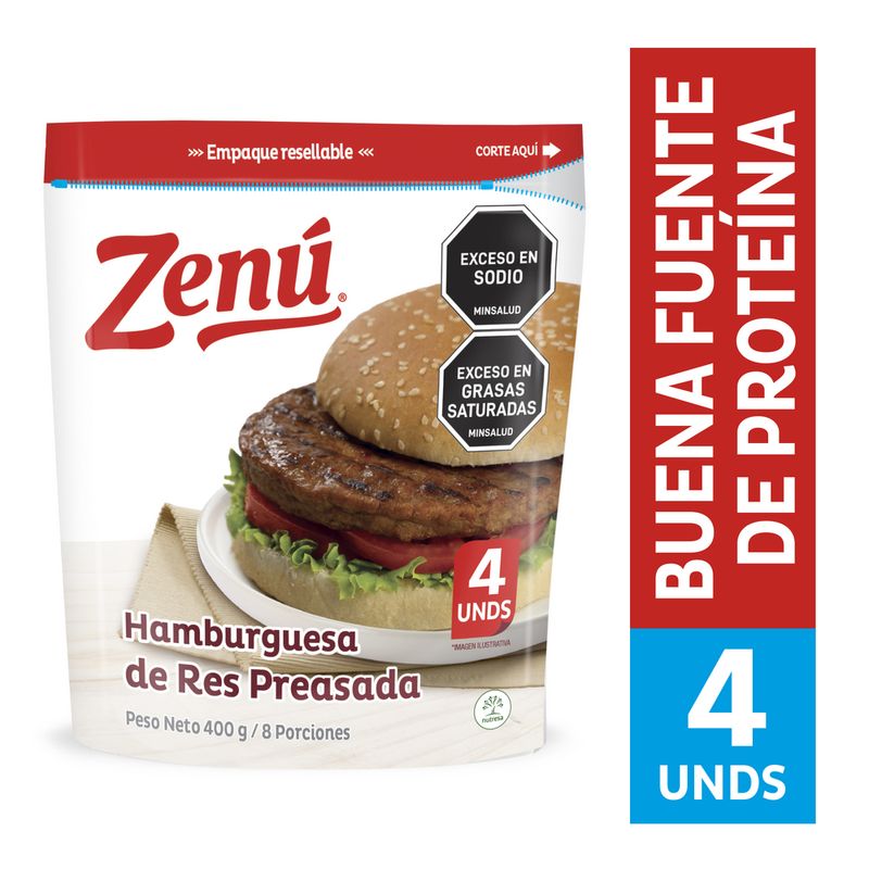 Hamburguesa-Preasada-Zenu