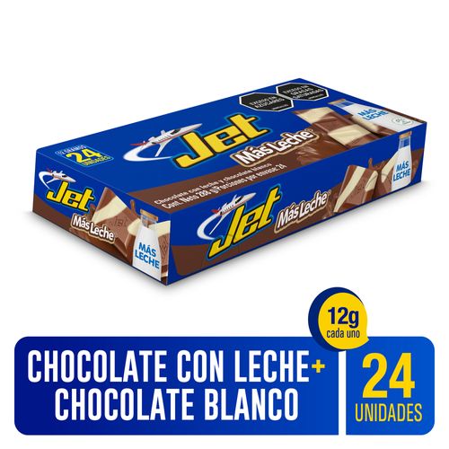 Chocolatina Jet Leche Calcio