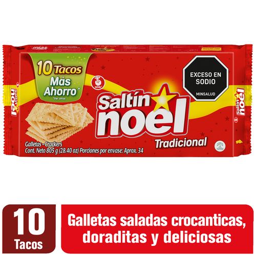Galletas Saltín Noel 10 Tacos