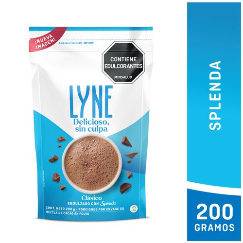 Chocolate Lyne endulzado con Splenda
