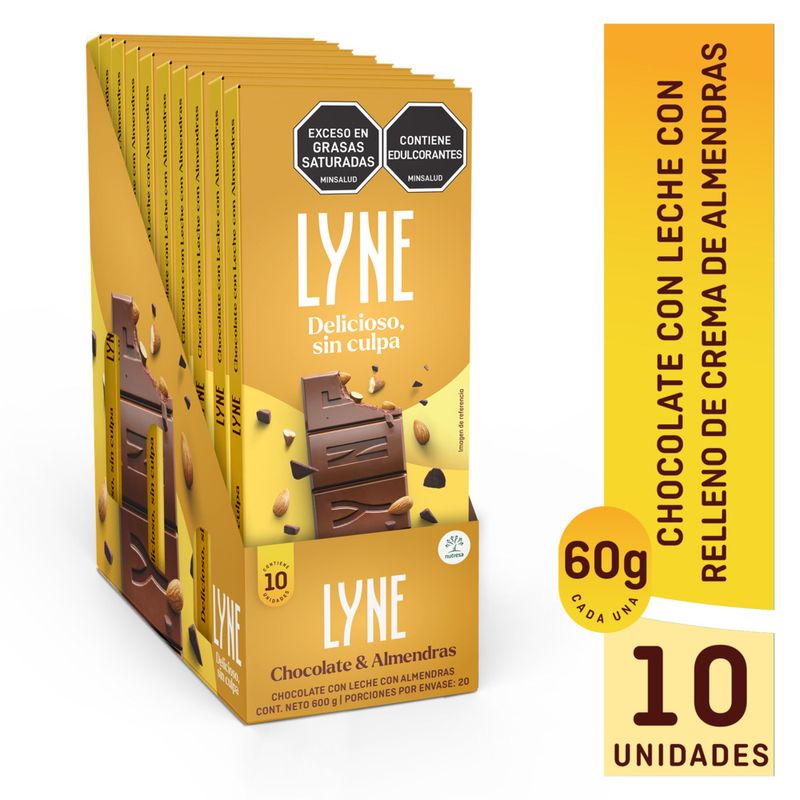 Chocolatina-Lyne-Leche-Almendras-plegadiza-x-10-unidades