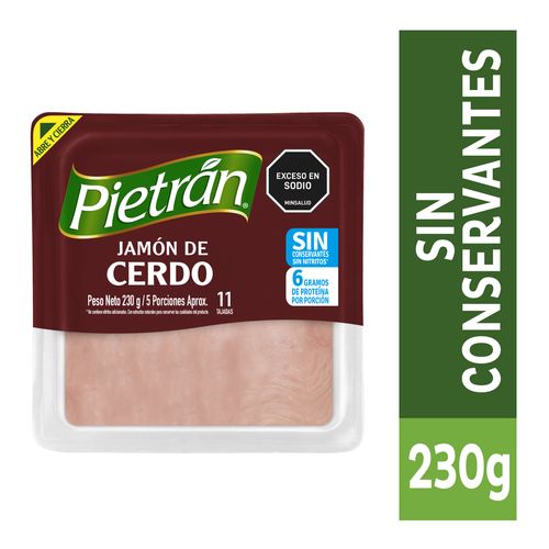 Jamon Pietran  Estandar sin conservantes