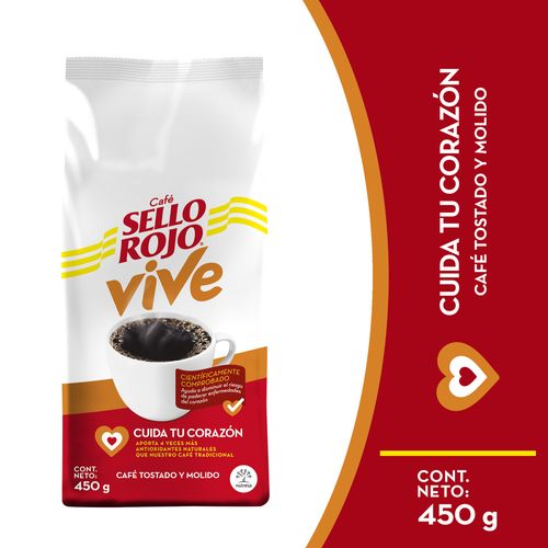 Café Sello Rojo Vive corazón