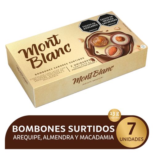 Chocolates Montblanc Estuche por 7 Bombones Surtidos