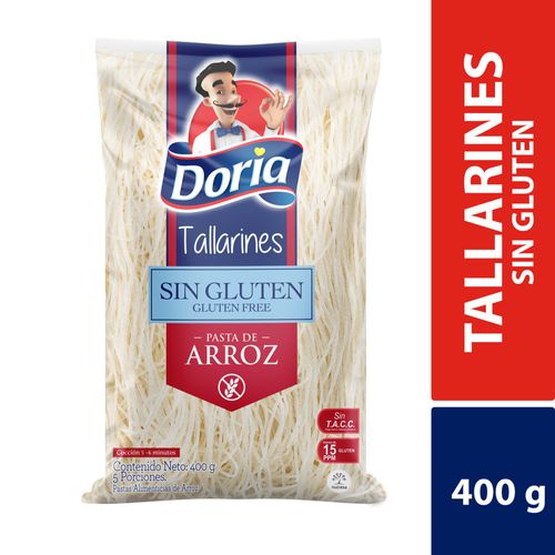 Tallarin Doria  Sin Gluten Arroz