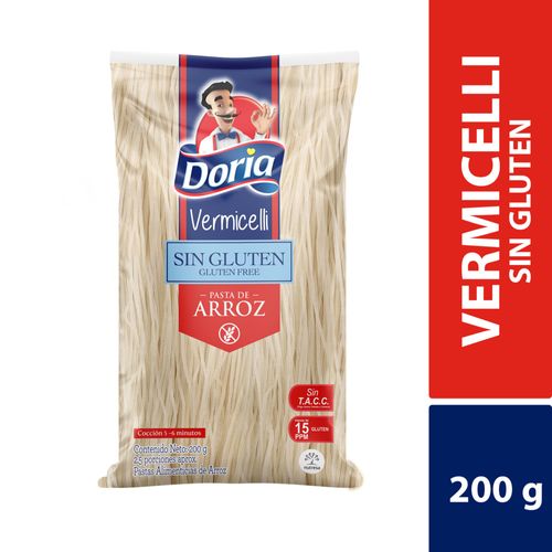 Vermicelli  Doria  Sin  Gluten  Arroz