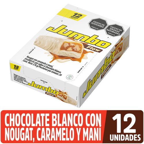 Jumbo Flow  Blanca x 12 unidades