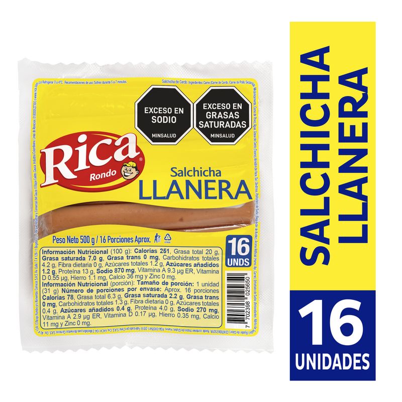 Salchicha-Llanera-Rica