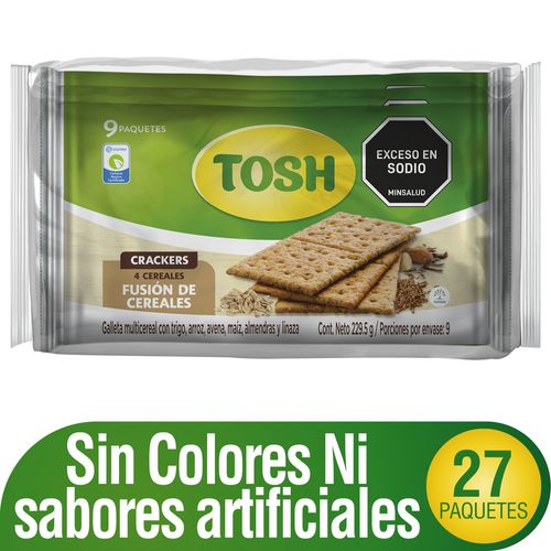 Galleta Tosh Oferta Fusion 9 x 3
