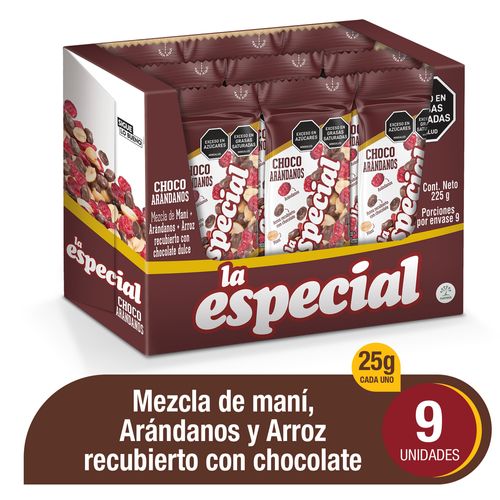 Pasaboca La Especial Chocoárandanos