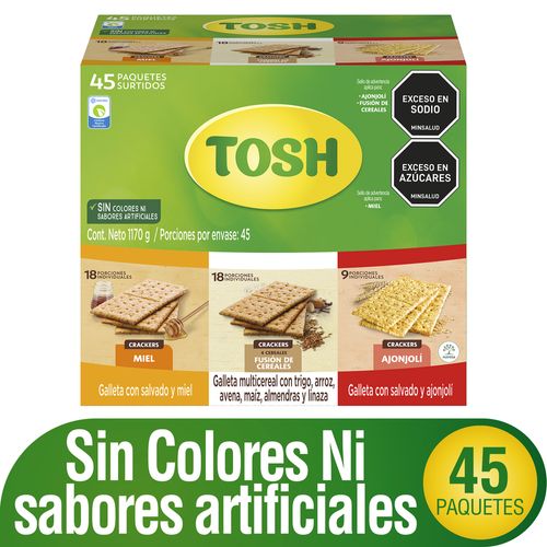 Galleta Tosh Cracker Surtida