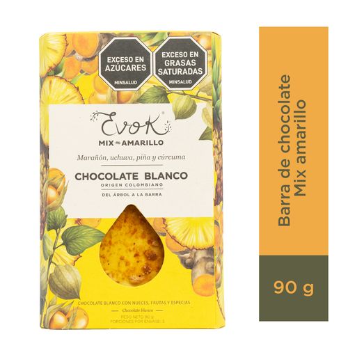 Barra de chocolate Mix Amarillo