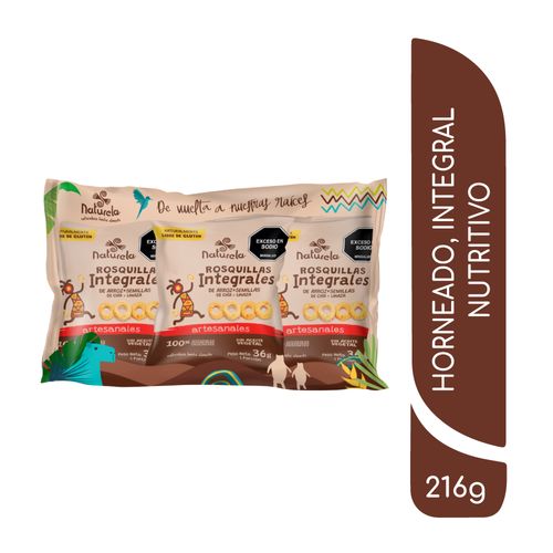 Rosquillas Integrales Naturela