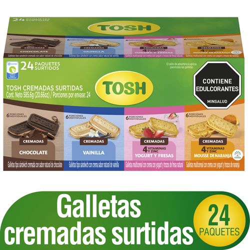 Galletas Tosh Cremada Surtida